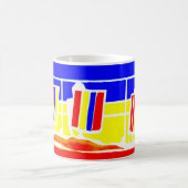 Küste Deckchairs Tasse (Mittel)