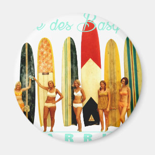 Küste der Basken Biarritz Magnet