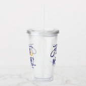 Küste der First Mate Trauzeugin Acryltrinkbecher (Rechts)