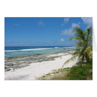 Küste der Huahine Card