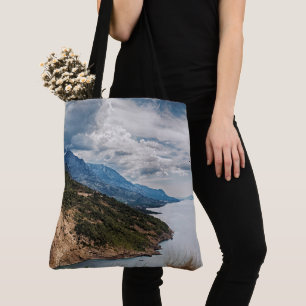 Küste der Riviera Makarska in Kroatien Tasche