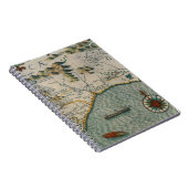 Küste des North Carolina, Detail der Karte Notizblock (Rechte Seite)