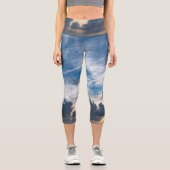 Küste des Sonnenaufgangs Hochwald Capri Leggings (Vorderseite)