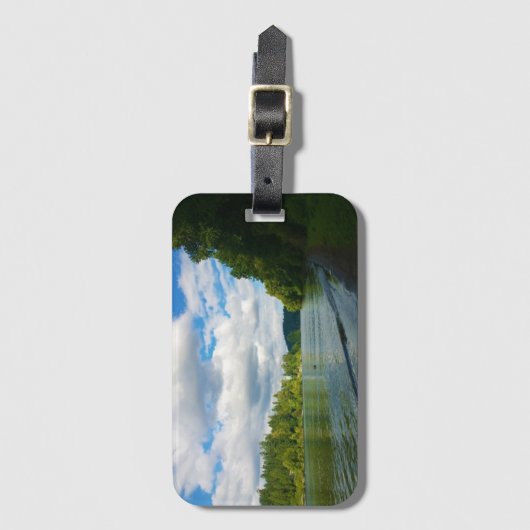 Küste des Willamette-Flusses, OR Gepäckanhänger (Vorderseite Vertikal)