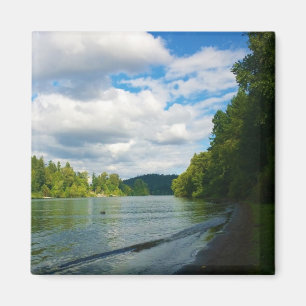 Küste des Willamette-Flusses, OR Magnet
