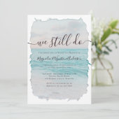 Küste, die wir immer noch neu errichten einladung (Stehend Vorderseite)