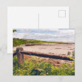 Küste Eigg Feiertagspostkarte (Vorne/Hinten)