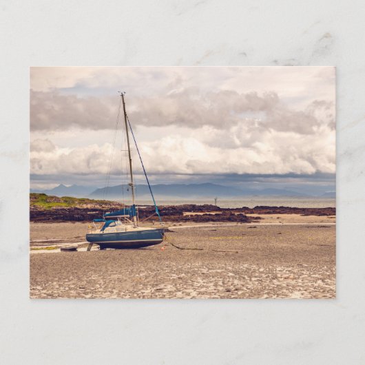 Küste Eigg Feiertagspostkarte (Vorderseite)