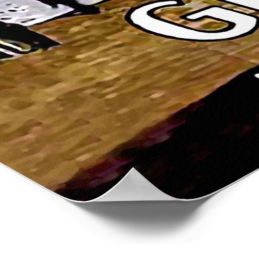 Küste eines Genfer Sees, Schweiz Poster (Ecke)