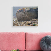 Küste, Felsstrand, Felsen, Felsen, Küste, einzigar Leinwanddruck (Insitu (Wohnzimmer))