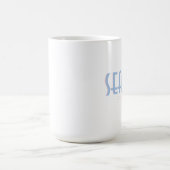 Küste-Florida-Deko-Pastellentwurf Kaffeetasse (Mittel)