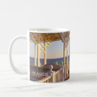Küste, Florida-Sonnenuntergang-Kaffee-Tasse