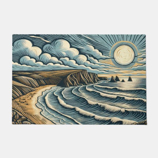 Küste Fußmatte (Vorderseite)