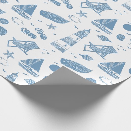 Küste Geschenkpapier (Ecke)