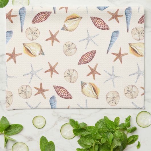 Küste Geschirrtuch (Gefaltet)