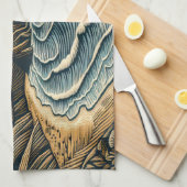 Küste Geschirrtuch (Viertel Falte)
