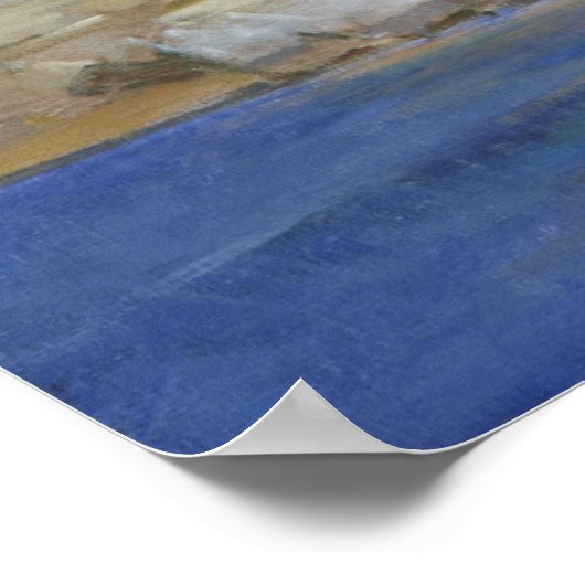 Küste Gozo Poster (Ecke)