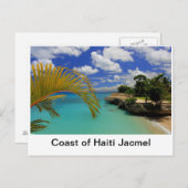 Küste Haitis Postkarte (Vorne/Hinten)
