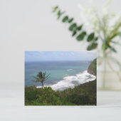 Küste Hawaii Postkarte (Stehend Vorderseite)