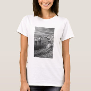 Küste im B&W-Format, Kalifornien T-Shirt