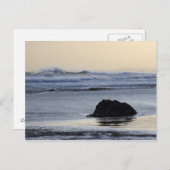 Küste im Morgengrauen Postkarte (Vorne/Hinten)