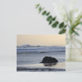 Küste im Morgengrauen Postkarte (Stehend Vorderseite)