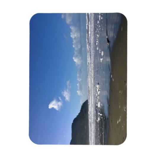 Küste im Winter, Oregon Küste Magnet (Vertikal)