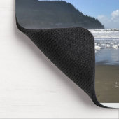 Küste im Winter, Oregon Küste Mousepad (Ecke)