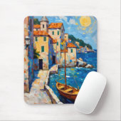 Küste in Europa Mousepad (Mit Mouse)