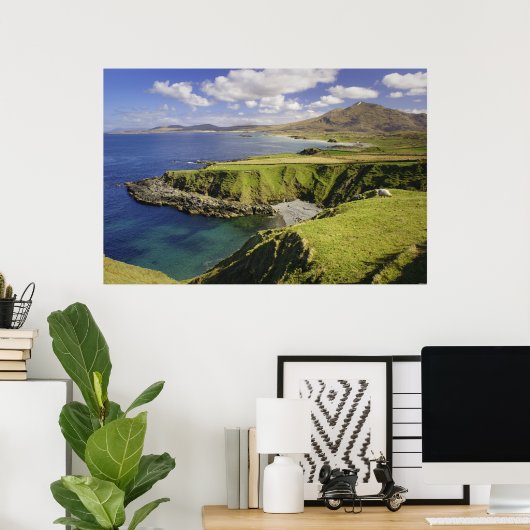 Küste Irlands Prints and Posters Poster (Heimbüro)