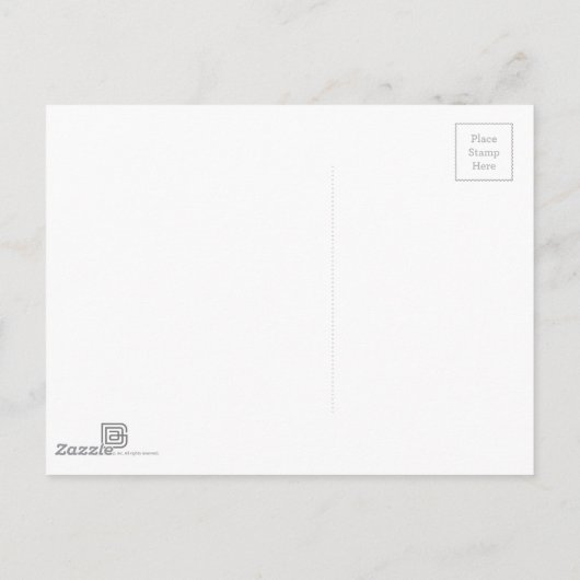 Küste Kalifornien Postkarte (Rückseite)