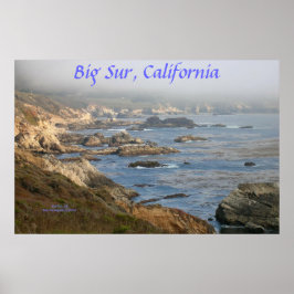 Küste Kaliforniens - Big Sur - Poster