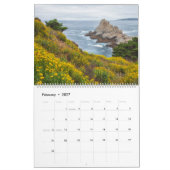 Küste Kaliforniens Kalender (Feb 2027)