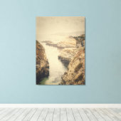 Küste Kaliforniens Leinwanddruck (Insitu (Holzboden))