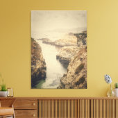 Küste Kaliforniens Leinwanddruck (Insitu (Wohnzimmer))