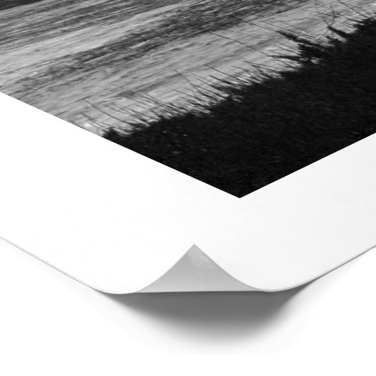 Küste Kaliforniens Poster (Ecke)