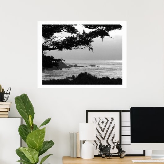 Küste Kaliforniens Poster (Heimbüro)