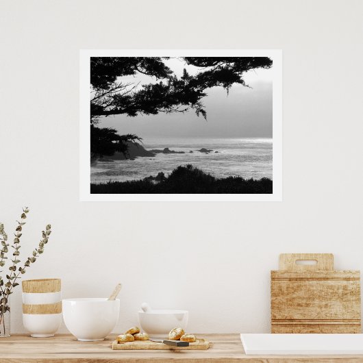 Küste Kaliforniens Poster (Küche)