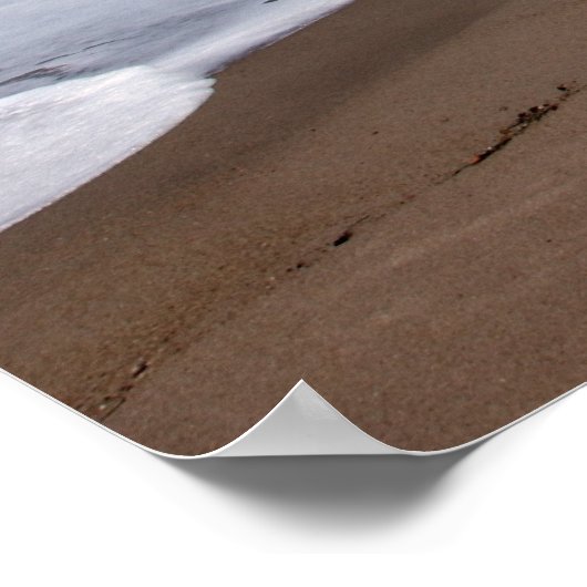 Küste Kaliforniens Poster (Ecke)