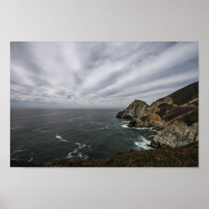 Küste Kaliforniens Poster