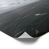 Küste Kaliforniens Poster (Ecke)