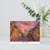 Küste Kaliforniens Postkarte (Stehend Vorderseite)