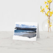 Küste-Landschaftsraum-Anmerkungs-Karte Karte (Gelbe Blume)