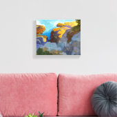 Küste Maine von Newell Convers Wyeth Leinwanddruck (Insitu (Wohnzimmer))