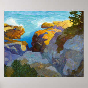 Küste Maine von Newell Convers Wyeth Poster