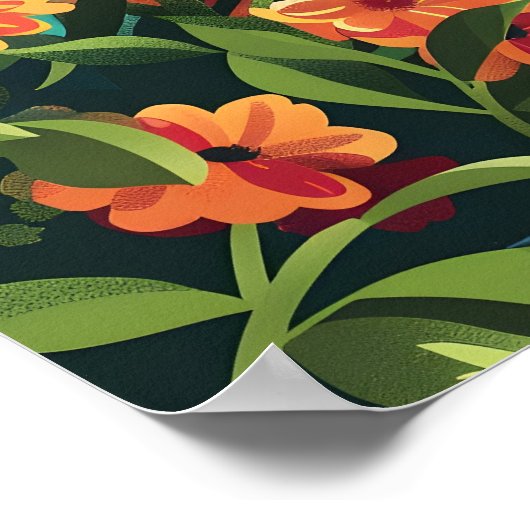 Küste Mallorca Poster (Ecke)