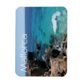 Küste Mallorcas, Balearen, Spanien Magnet (Vertikal)