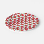 Küste ME Maine Hummer Abendessen Meeresfrüchte Küc Pappteller (Schrägansicht)