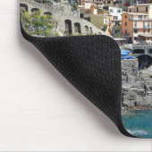 Küste, Meer, Dorf Mousepad (Ecke)
