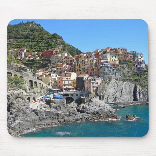 Küste, Meer, Dorf Mousepad (Vorne)